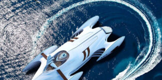 DECADENSE, EL YATE DE LUJO FUTURISTA QUE PARECE SACADO DE UNA PELÍCULA DE CIENCIA FICCIÓN