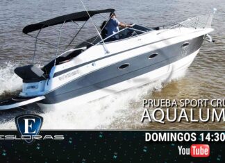 TV – HOY EN ESLORAS PRESENTAMOS EL AQUALUM 27, UN SPORT CRUISER ARGENTINO