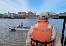 PREFECTURA PARTICIPÓ DE UN SIMULACRO DE EMERGENCIA EN LA CENTRAL NUCLEAR DE ATUCHA