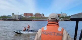 PREFECTURA PARTICIPÓ DE UN SIMULACRO DE EMERGENCIA EN LA CENTRAL NUCLEAR DE ATUCHA