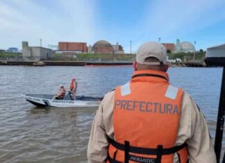 PREFECTURA PARTICIPÓ DE UN SIMULACRO DE EMERGENCIA EN LA CENTRAL NUCLEAR DE ATUCHA