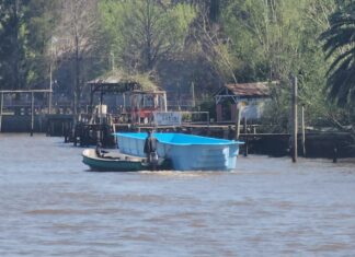 “PILETEANDO” EN EL RÍO LUJÁN