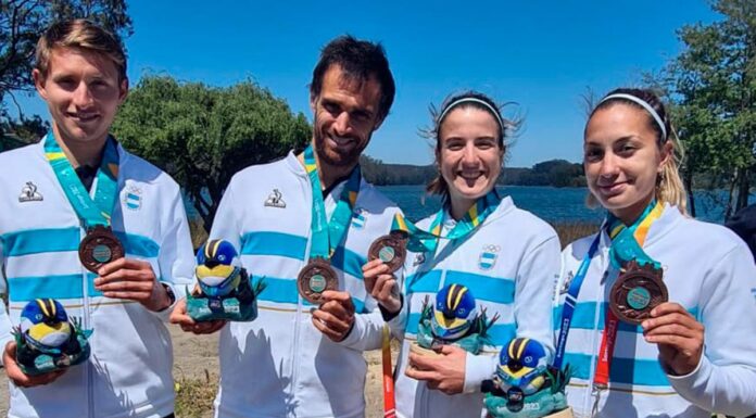 PRIMERAS MEDALLAS PARA LA ARGENTINA EN REMO: DOS DE BRONCE