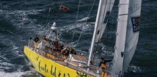 HISTÓRICO, EL VELERO DEL YACHT CLUB PUNTA DEL ESTE GANÓ LA PRIMERA PIERNA DE LA CLIPPER RACE