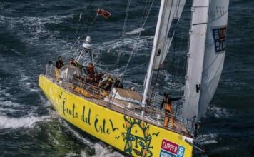 HISTÓRICO, EL VELERO DEL YACHT CLUB PUNTA DEL ESTE GANÓ LA PRIMERA PIERNA DE LA CLIPPER RACE