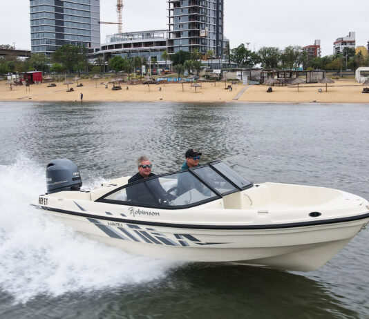 TV – ESLORAS PRESENTA EL ROBINSON MANTRA CON YAMAHA 60 HP Y EL NUEVO FAIRLINE TARGA 58
