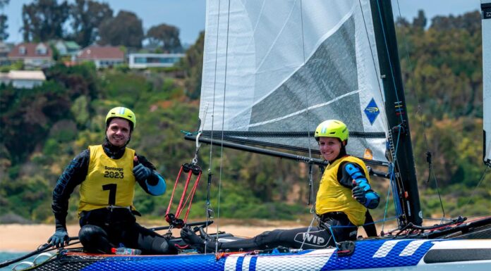 YACHTING / MAJDALANI – BOSCO SE ASEGURARON EL ORO EN LOS JUEGOS PANAMERICANOS 2023