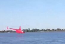 (VIDEO) – UN HELICÓPTERO CAYÓ AL RÍO PARANÁ: LO PILOTEABA UN EMPRESARIO Y EX PILOTO DE TC QUE MURIÓ EN EL IMPACTO