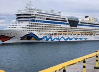 LLEGÓ A PUERTO MADRYN EL CRUCERO ITALIANO “AIDASOL”