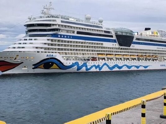 LLEGÓ A PUERTO MADRYN EL CRUCERO ITALIANO “AIDASOL”