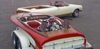 CHEVROLET EL CAMINO SURFER – CONCEPT, DESCAPOTABLE Y LANCHA CON MOTOR V8