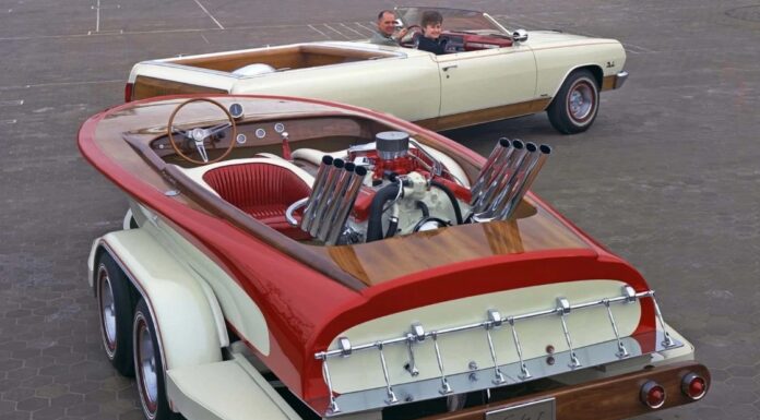 CHEVROLET EL CAMINO SURFER – CONCEPT, DESCAPOTABLE Y LANCHA CON MOTOR V8