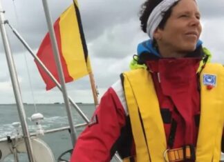 EUGENIE NAVEGA SOLA EN UN VELERO DESDE HOLANDA HACIA USHUAIA
