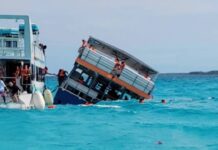 VIDEO – SE HUNDE UN CATAMARÁN EN LAS BAHAMAS Y MUERE UNA TURISTA