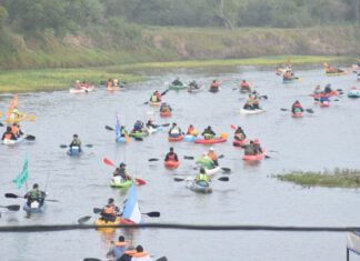 100 KM EN KAYAKS Y PIRAGUAS POR EL RÍO PARANÁ