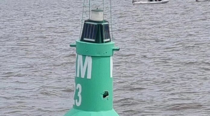 RESPONSABILIDAD: BOYA DEL KM 23 APARECE DAÑADA