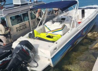 DETIENEN A 3 INMIGRANTES QUE LLEGARON EN LANCHA BIMOTOR A KEY BYSCAINE CERCA DE MIAMI