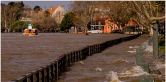 ALERTA POR LA CRECIDA EN EL RÍO DE LA PLATA PARA LA MADRUGADA DEL SÁBADO