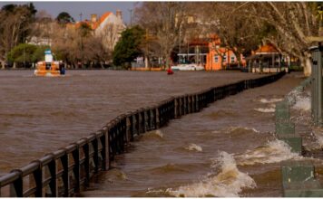 ALERTA POR LA CRECIDA EN EL RÍO DE LA PLATA PARA LA MADRUGADA DEL SÁBADO
