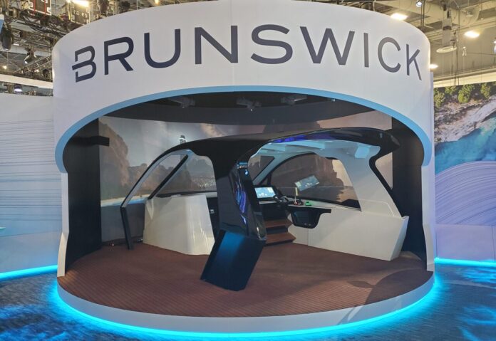 El stand de Brunswick en CES 2024