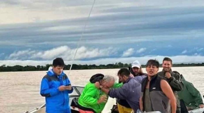 ENCONTRARON A DOS HERMANOS REPORTADOS DESAPARECIDOS QUE HABÍAN SALIDO A PESCAR EN LANCHA EN GOYA