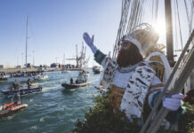LOS REYES MAGOS LLEGAN HOY A ESPAÑA EN UN HISTÓRICO VELERO CENTENARIO