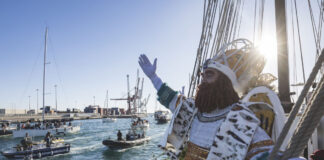 LOS REYES MAGOS LLEGAN HOY A ESPAÑA EN UN HISTÓRICO VELERO CENTENARIO