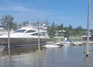 SE HUNDIÓ UN YATE EN AMARRAS DEL NORTE (EX MARINA DEL NORTE)
