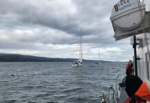 RESCATE EN EL FIN DEL MUNDO – DOS NAVEGANTES FRANCESAS FUERON SOCORRIDAS POR PREFECTURA EN EL ATLÁNTICO SUR