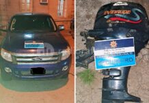 QUERÍAN SALIR A PESCAR: ROBARON EL MOTOR DE UNA LANCHA, PERO TERMINARON DETENIDOS