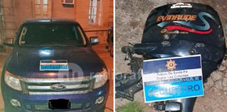 QUERÍAN SALIR A PESCAR: ROBARON EL MOTOR DE UNA LANCHA, PERO TERMINARON DETENIDOS