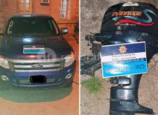 QUERÍAN SALIR A PESCAR: ROBARON EL MOTOR DE UNA LANCHA, PERO TERMINARON DETENIDOS