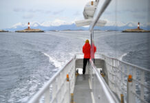 (VIDEO) ASÍ ESTALLARON LOS VIDRIOS DE UN CATAMARÁN EN USHUAIA