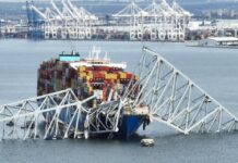 SE CONOCIÓ LA CAUSA DEL ACCIDENTE DEL BUQUE EN EL PUENTE DE BALTIMORE