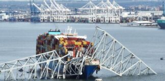 SE CONOCIÓ LA CAUSA DEL ACCIDENTE DEL BUQUE EN EL PUENTE DE BALTIMORE