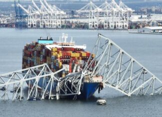 SE CONOCIÓ LA CAUSA DEL ACCIDENTE DEL BUQUE EN EL PUENTE DE BALTIMORE