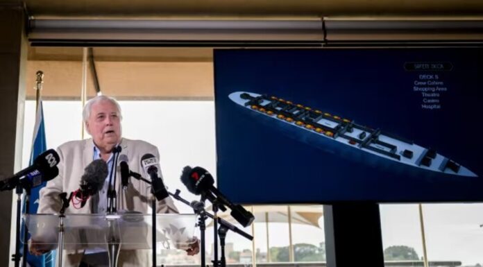 UN MILLONARIO AUSTRALIANO QUIERE CONSTRUIR UNA RÉPLICA DEL TITANIC