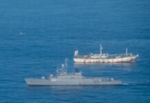 TENSIÓN EN ALTAMAR: LA ARMADA DETUVO A UN BUQUE CHINO POR SOSPECHA DE PESCA ILEGAL