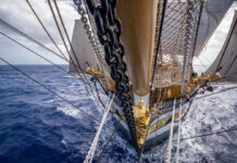 VIDEO – EL VELERO AMERIGO VESPUCCI RODEÓ POR PRIMERA VEZ EL CABO DE HORNOS