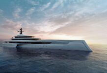 UNA SONFONÍA DE ARTE Y CIENCIA: PRESENTAMOS SPEAR, EL CONCEPTO DE YATE TRIMARÁN DE 140 METROS