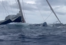 VIDEO – SE HUNDIÓ UN VELERO ARCONA 460 EN EL PACÍFICO