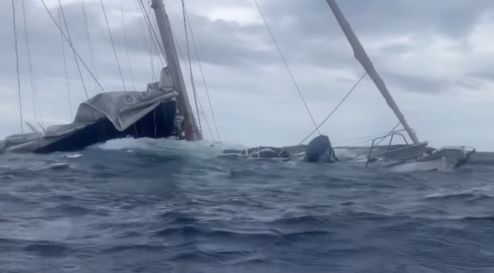 VIDEO – SE HUNDIÓ UN VELERO ARCONA 460 EN EL PACÍFICO