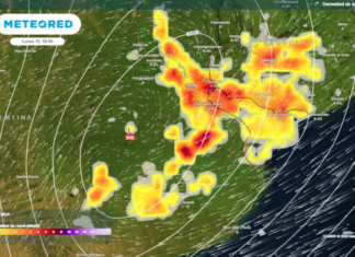 EL TIEMPO EN BUENOS AIRES ESTE FIN DE SEMANA: COMPLEJO ESCENARIO CON LLUVIAS, VIENTOS Y CRECIDA DEL RÍO DE LA PLATA