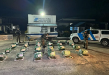 DEJARON UNA LANCHA CARGADA CON 320 KILOS DE MARIHUANA