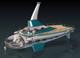 PROYECTOS – ASÍ ES EL IMPRESIONANTE YATE SUBMARINO PARA NAVEGAR A 100 METROS DE PROFUNDIDAD Y CON 10.000 KM DE AUTONOMÍA