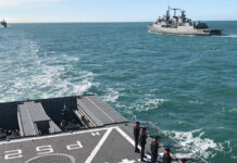 BUQUES, DESTRUCTORES, CORBETAS Y HELICÓPTEROS: CRÓNICA DE LOS EJERCICIOS DE LA ARMADA FRENTE A LA COSTA DE MAR DEL PLATA