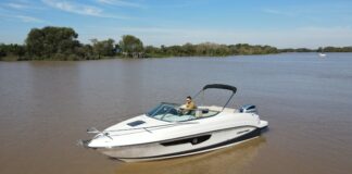 TV – HOY EN ESLORAS PRESENTAMOS EL CANESTRARI 245 MOTORIZADO CON UN HONDA BF250