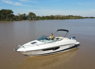 TV – HOY EN ESLORAS PRESENTAMOS EL CANESTRARI 245 MOTORIZADO CON UN HONDA BF250