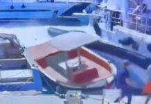 (VIDEO) GRAN PREMIO DE MÓNACO: BOTE NEUMÁTICO SE ESTRELLA CONTRA UN YATE EN LA CLASIFICACIÓN DEL GP