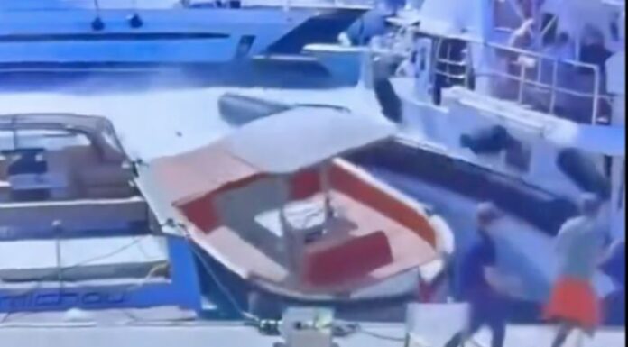 (VIDEO) GRAN PREMIO DE MÓNACO: BOTE NEUMÁTICO SE ESTRELLA CONTRA UN YATE EN LA CLASIFICACIÓN DEL GP